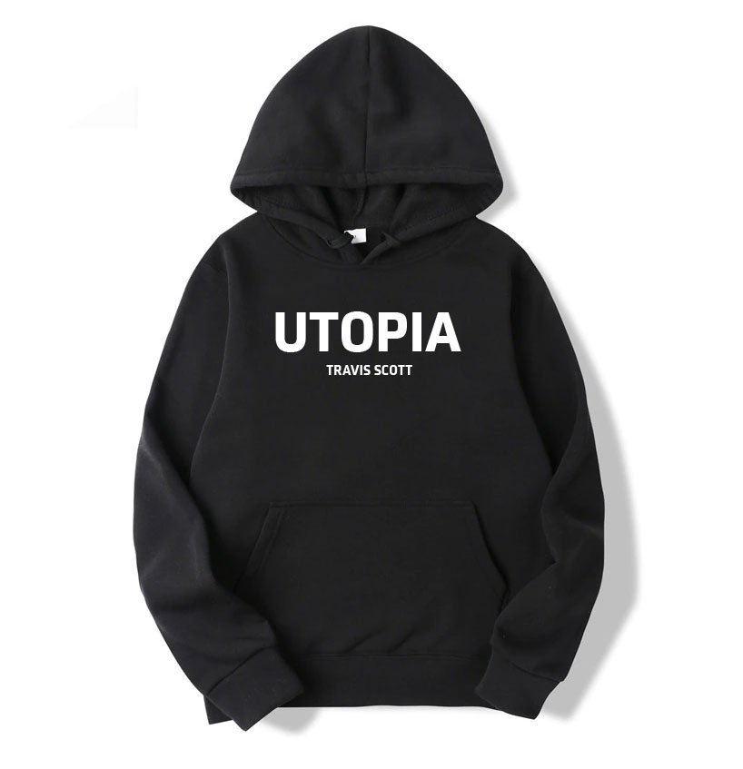 Travis Scott x McDonald's Cj Live From Utopia L/S T-Shirt Grey